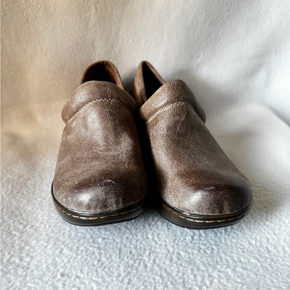 Sofft Women’s Size 7 Leather Beige Clogs - Picture 16 of 16